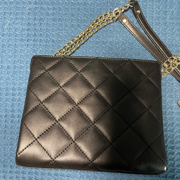 Kate Spade Black Quilted Leather Crossbody Bag - Picture 7 of 7